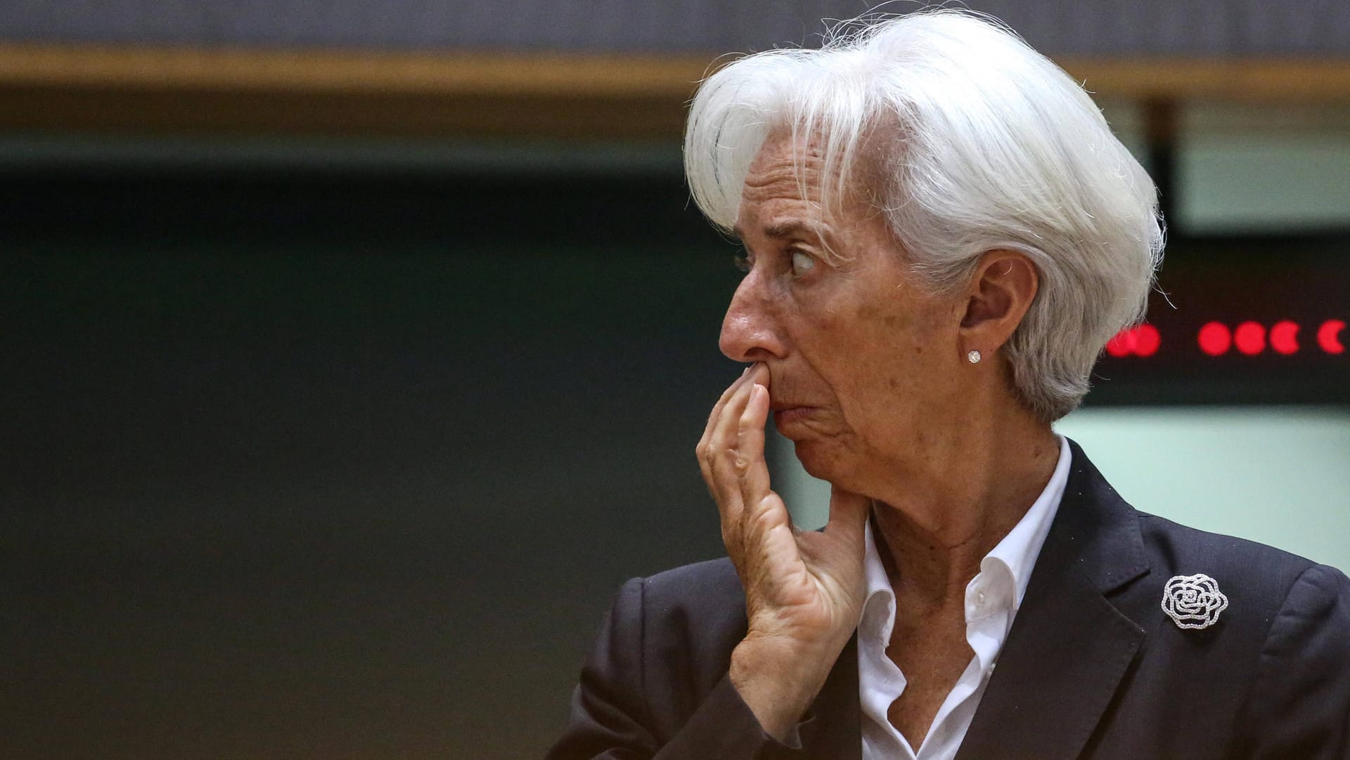 EZB-Chefin Christine Lagarde (Symbolbild): Hacker wollten über Whatsapp mit ihr Kontakt aufnehmen.