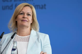 Nancy Faeser: Die SPD-Politikerin braucht für ihr Vorhaben Stimmen aus der Opposition.