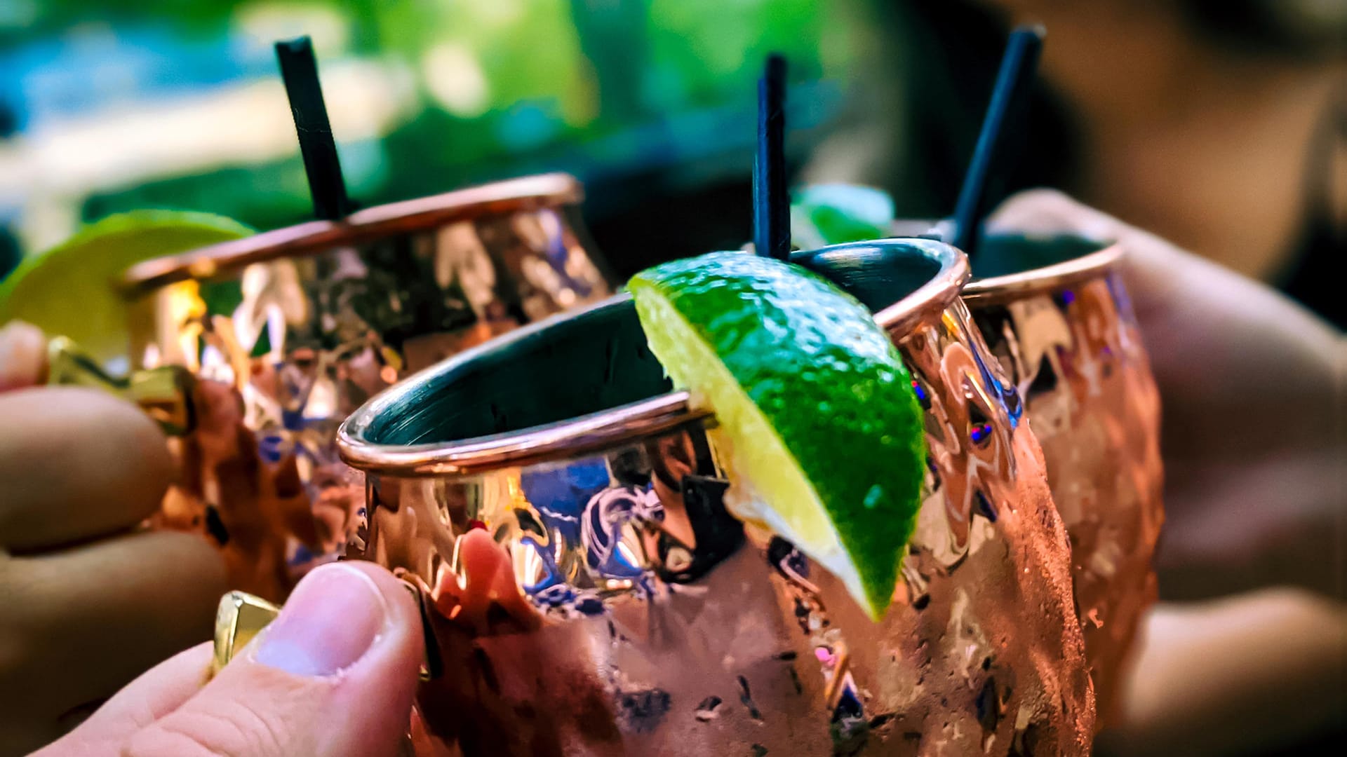 Moscow Mule: Die Hauptzutaten sind Wodka und Ginger Beer.