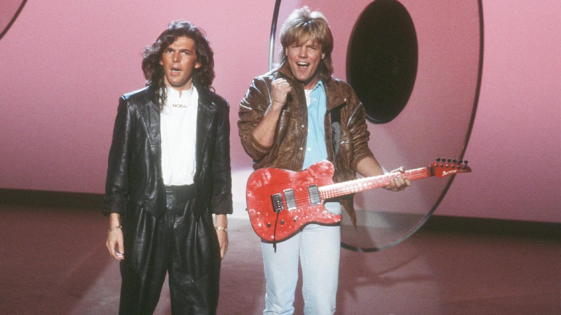 Bild von 1985: Ein Jahr zuvor gründeten Thomas Anders und Dieter Bohlen das Duo Modern Talking.