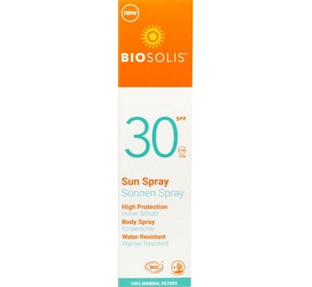 Rückruf des Sonnenschutzsprays der Marke Biosolis: Der angegebene Lichtschutzfaktor ist nicht gewährleistet.