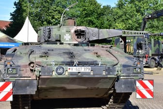 Schützenpanzer Puma (Archivbild): Rheinmetall rechnet mit einer Bestellung über 111 Exemplare.