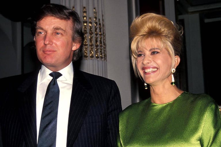 Donald und Ivana Trump (Archivbild): Den späteren Präsidenten traf sie in New York, wo sie nun auch gestorben ist.