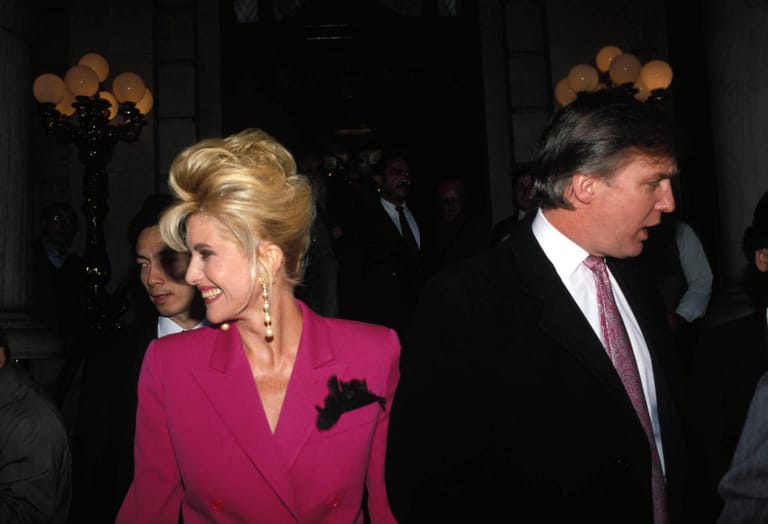 1990 trennten sich Ivana und Donald Trump, zwei Jahre später war die Scheidung durch.