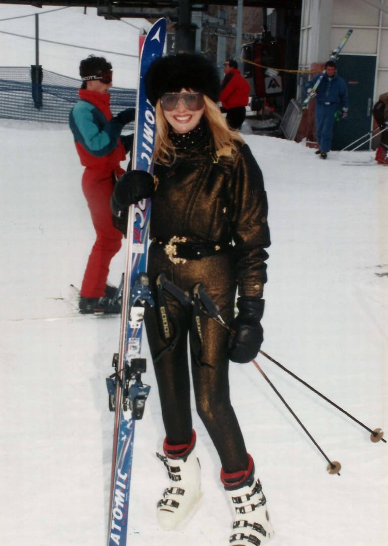 Ivana Trump: Bevor sie die Frau von Donald Trump wurde, war sie erfolgreiche Skiläuferin.
