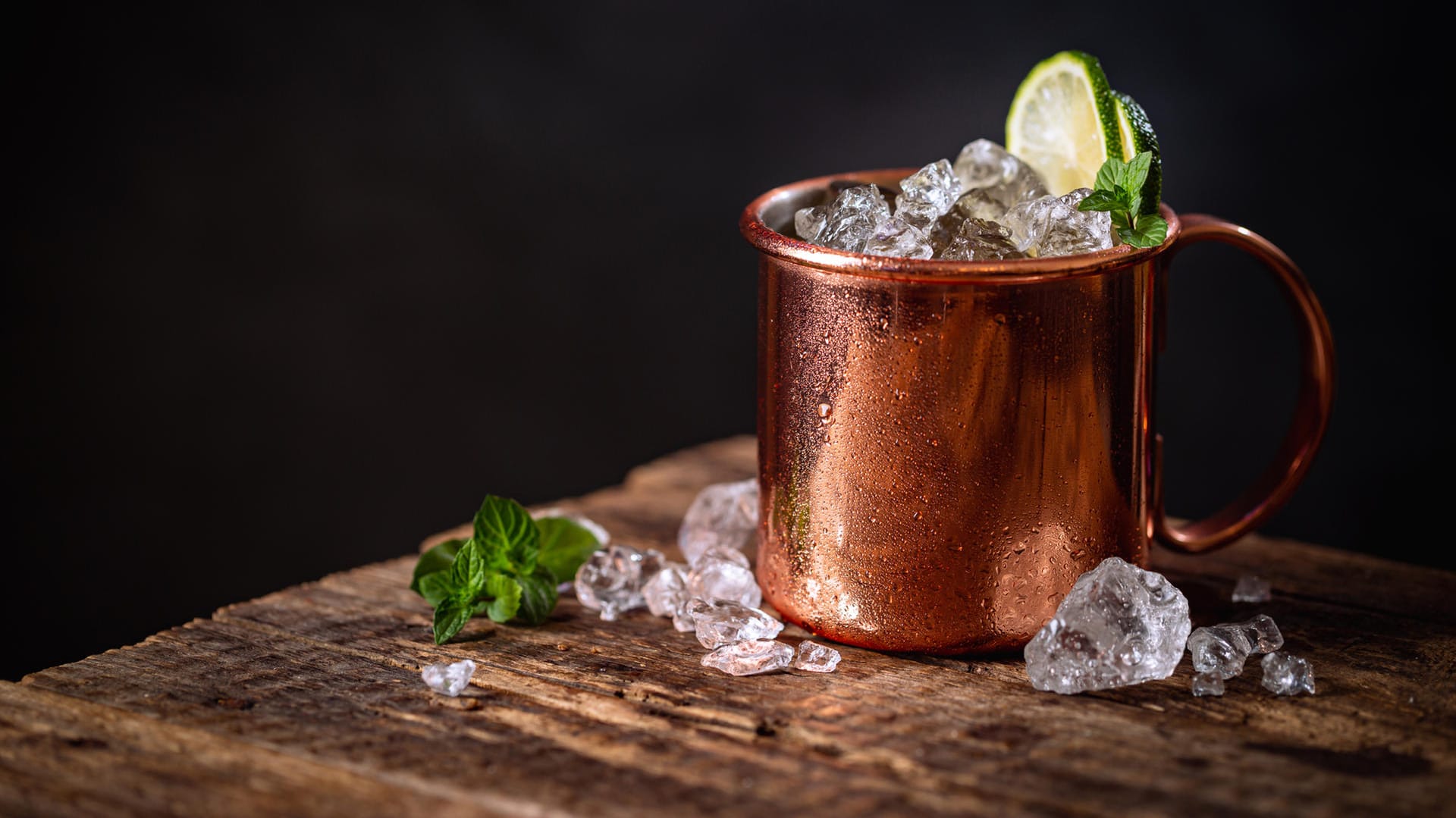 Munich Mule: Die alkoholische Komponente des Cocktails ist Gin.