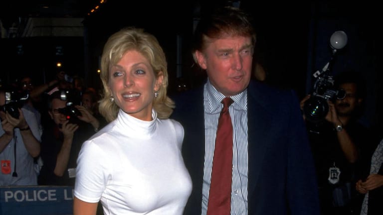 Donald Trump und Marla Maples: Die beiden heirateten 1993.