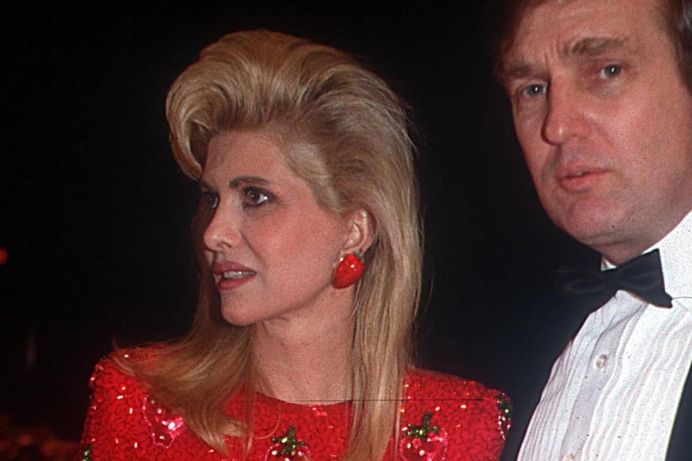 Ivana und Donald Trump: Das Paar lieferte sich einen ausgewachsenen Rosenkrieg.
