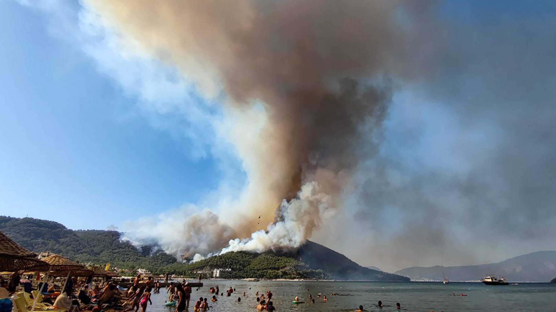 Waldbrand in der südlichen Türkei im Juli 2021:In diesem Jahr scheint sich das Land besser vorzubereiten.