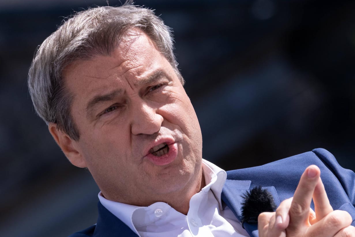 Markus Söder: Der bayrische Ministerpräsident kritisiert die Ampelkoalition scharf.