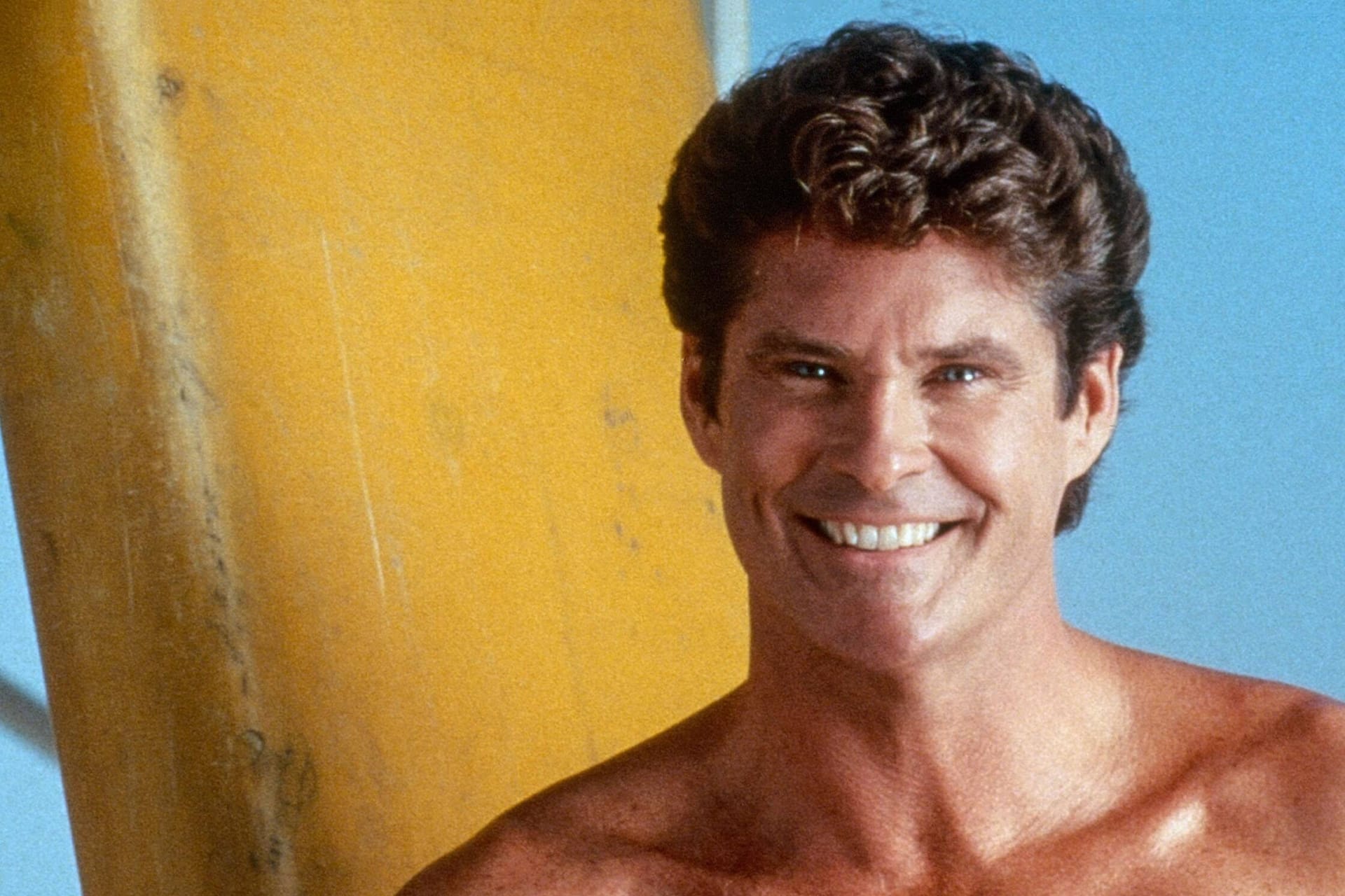 David Hasselhoff als Mitch Buchannon: Mit "Baywatch" wurde er zum Sexsymbol