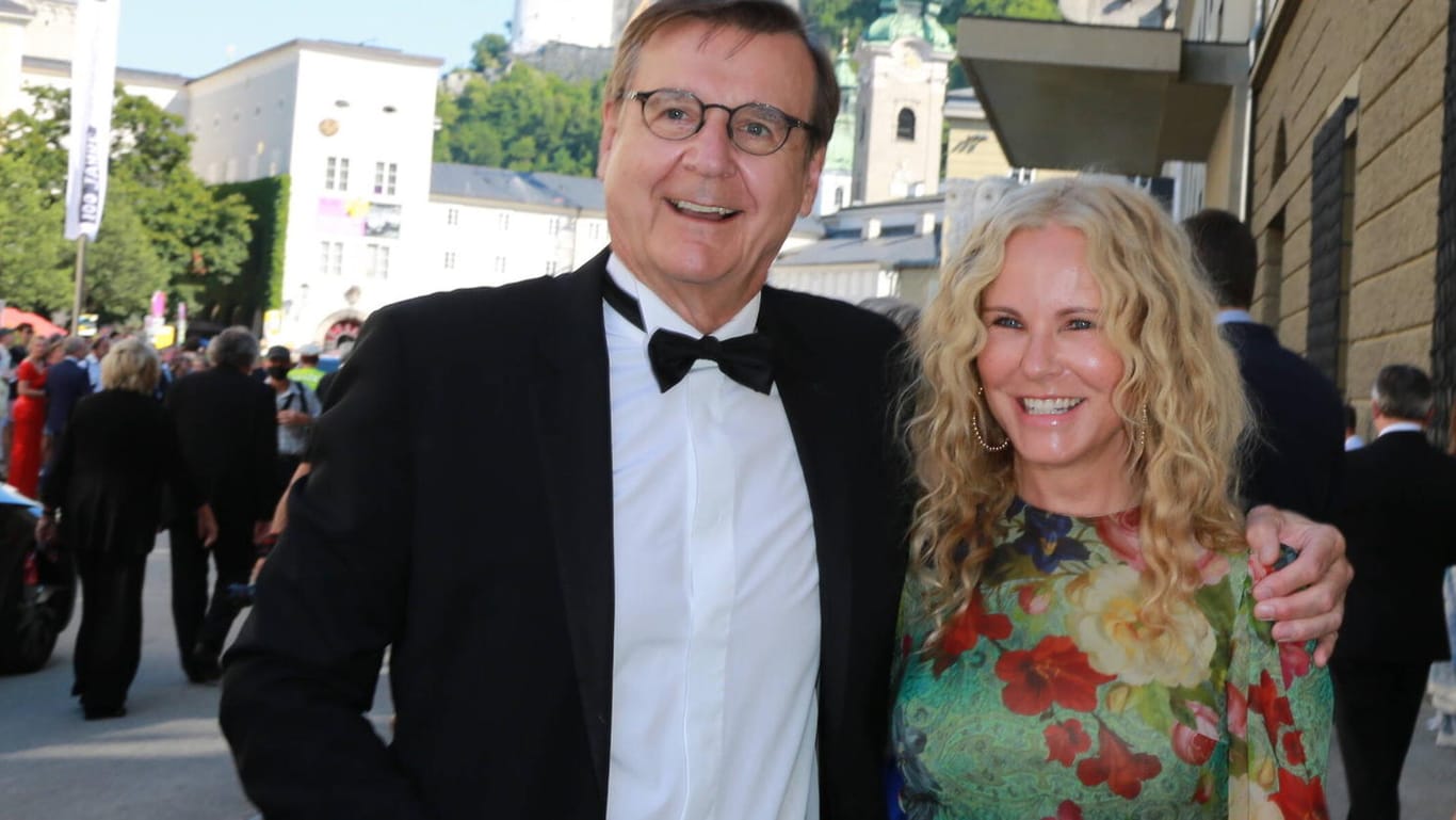 Hans Mahr und Katja Burkard: Seit 24 Jahren sind die beiden ein Paar.