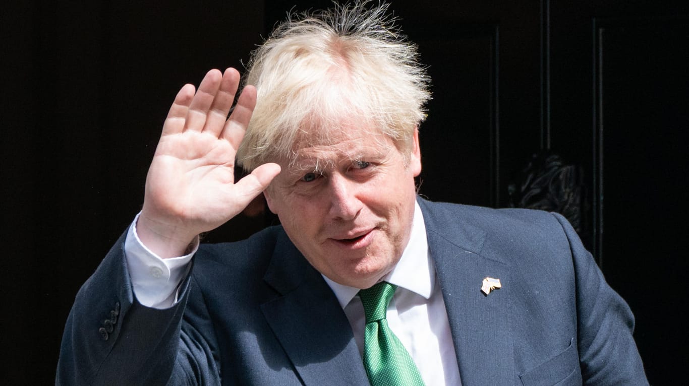 Boris Johnson: Der britische Premier steht erneut wegen einer Feier in der Kritik.