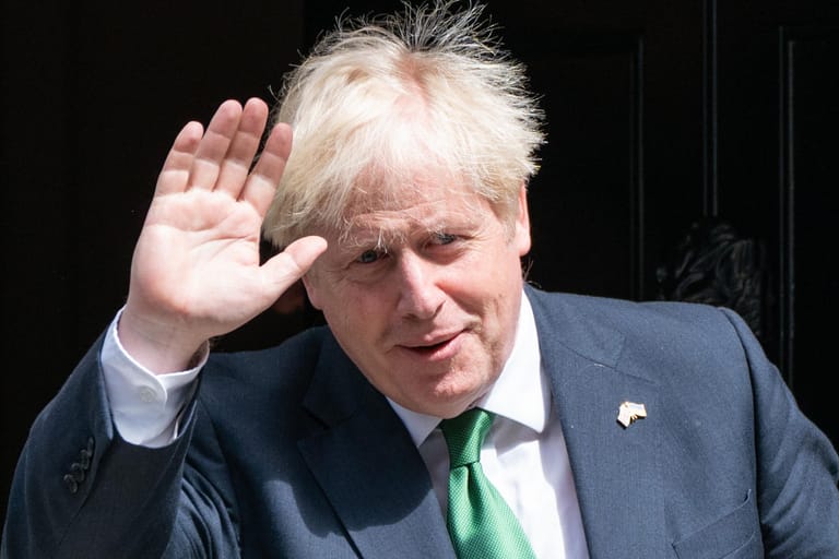 Boris Johnson: Der britische Premier steht erneut wegen einer Feier in der Kritik.