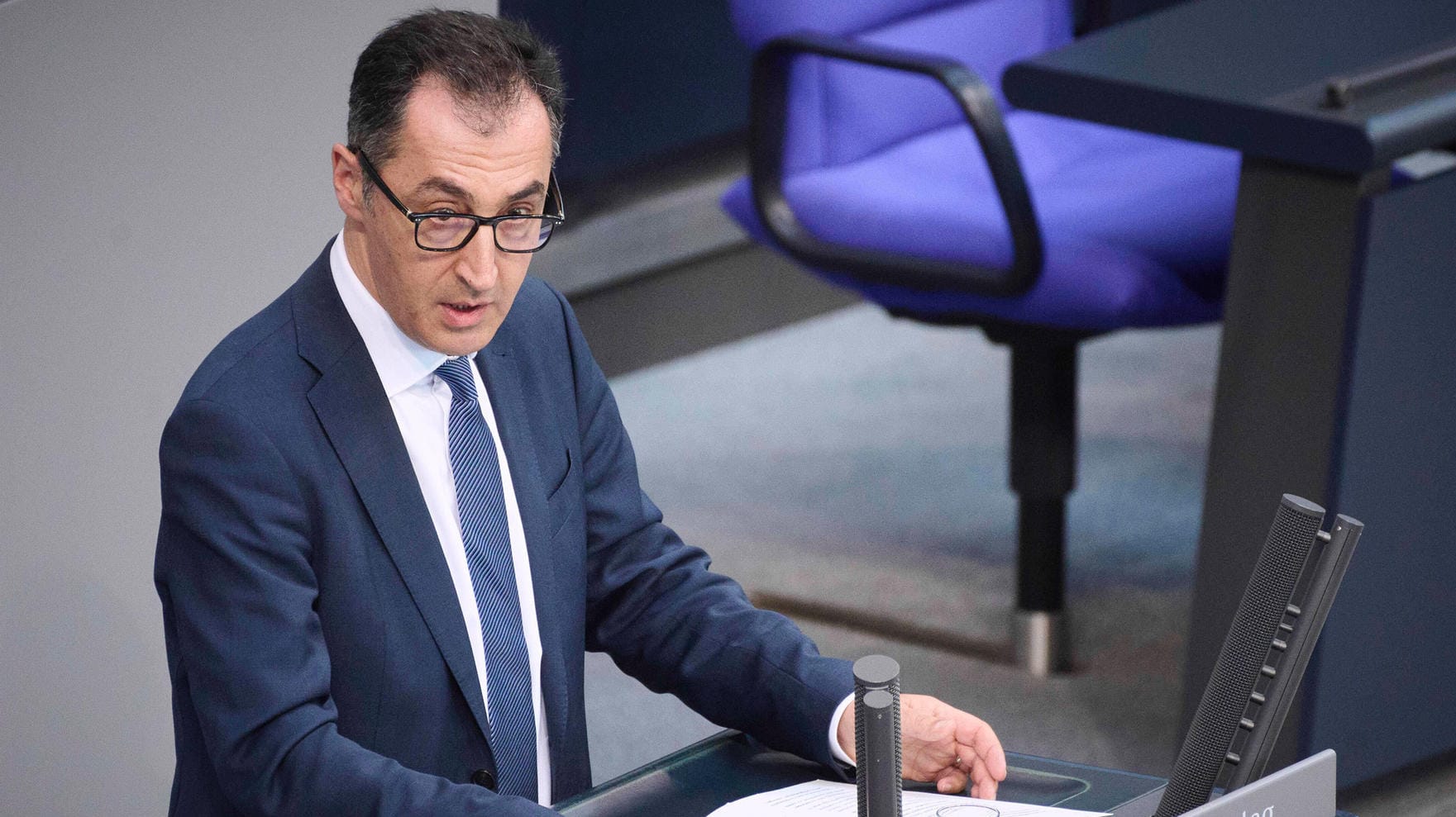 Landwirtschaftsminister Cem Özdemir (Archiv): Die Energiepolitik des Großen Koalition müsse aufgearbeitet werden. Landwirtschaftsminister Cem Özdemir (Archiv): Die Energiepolitik des Großen Koalition müsse aufgearbeitet werden.