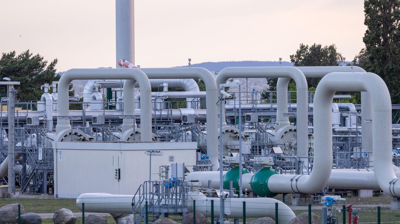 Gasempfangsstation von Nord Stream 1 in Lubmin: Dreht Russland den Gashahn wieder auf?