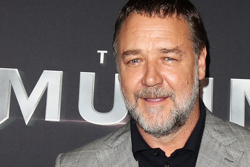 Russell Crowe: Der Schauspieler hat zwei Söhne.