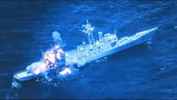 Aufnahmen zeigen Beschuss von US-Kriegsschiff
