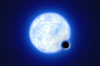 VFTS 243: Forscher haben das "ruhige" Schwarze Loch jenseits der Milchstraße entdeckt.