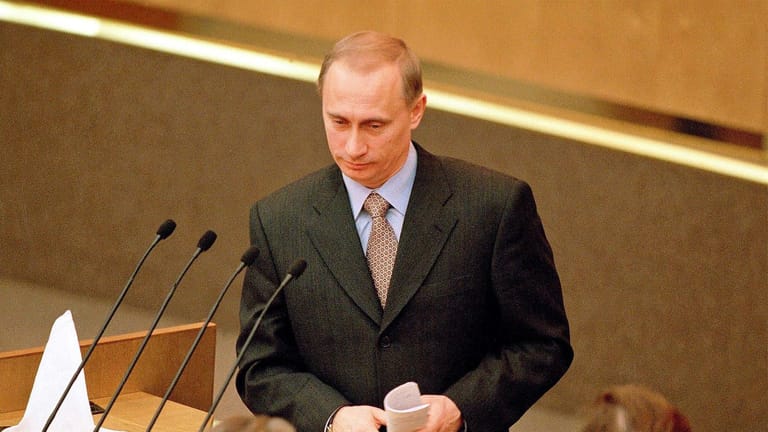 Wladimir Putin: 1999 wurde er Russlands Ministerpräsident.
