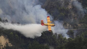 Löschflugzeug in Frankreich: Otte nahm Bezug auf die Waldbrände in Frankreich (Symbolbild).