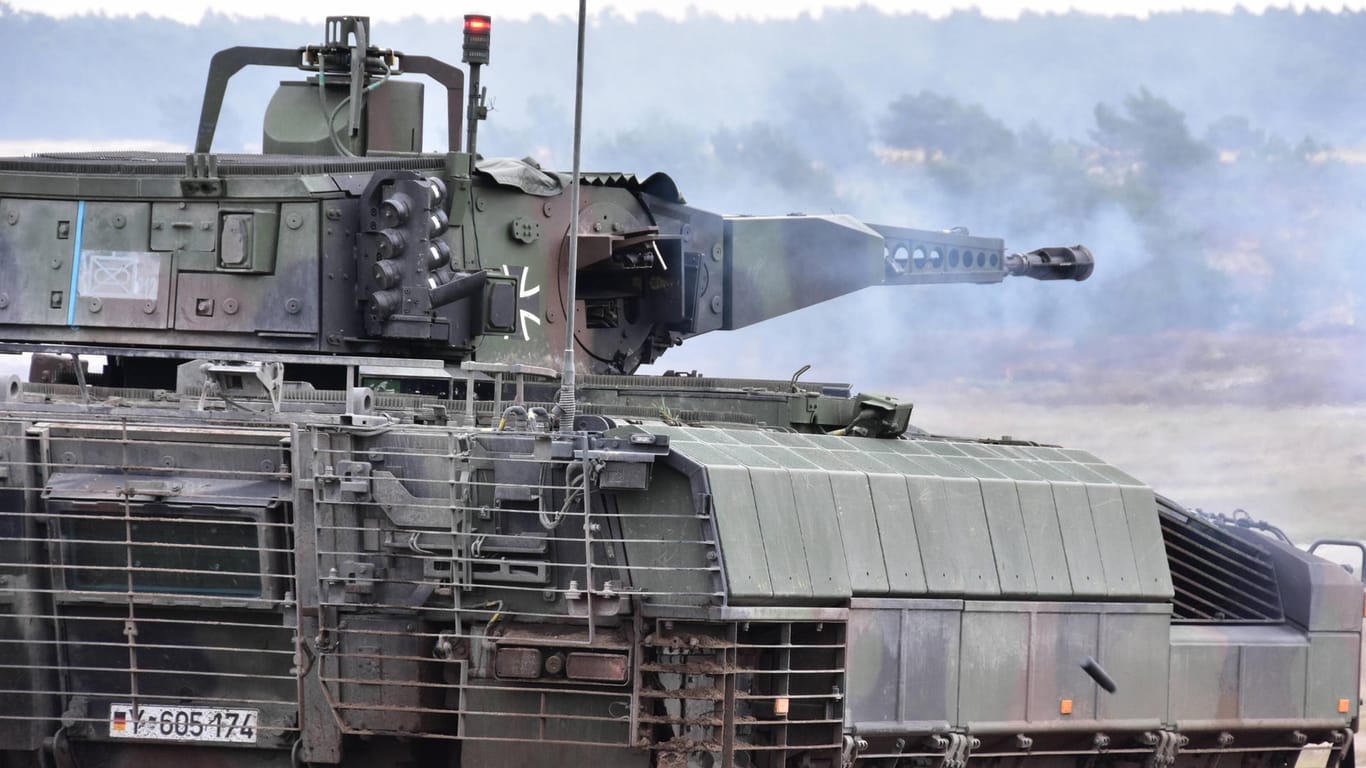 Schützenpanzer Puma der Bundeswehr: Die Experten fordern schwere Waffen für die Ukraine (Symbolbild).