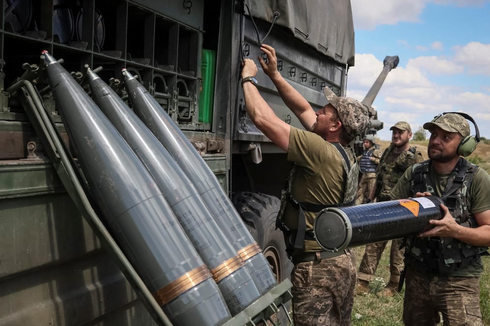 Ukrainische Soldaten im Donbass: Die schweren Kämpfe in der Region gehen weiter.