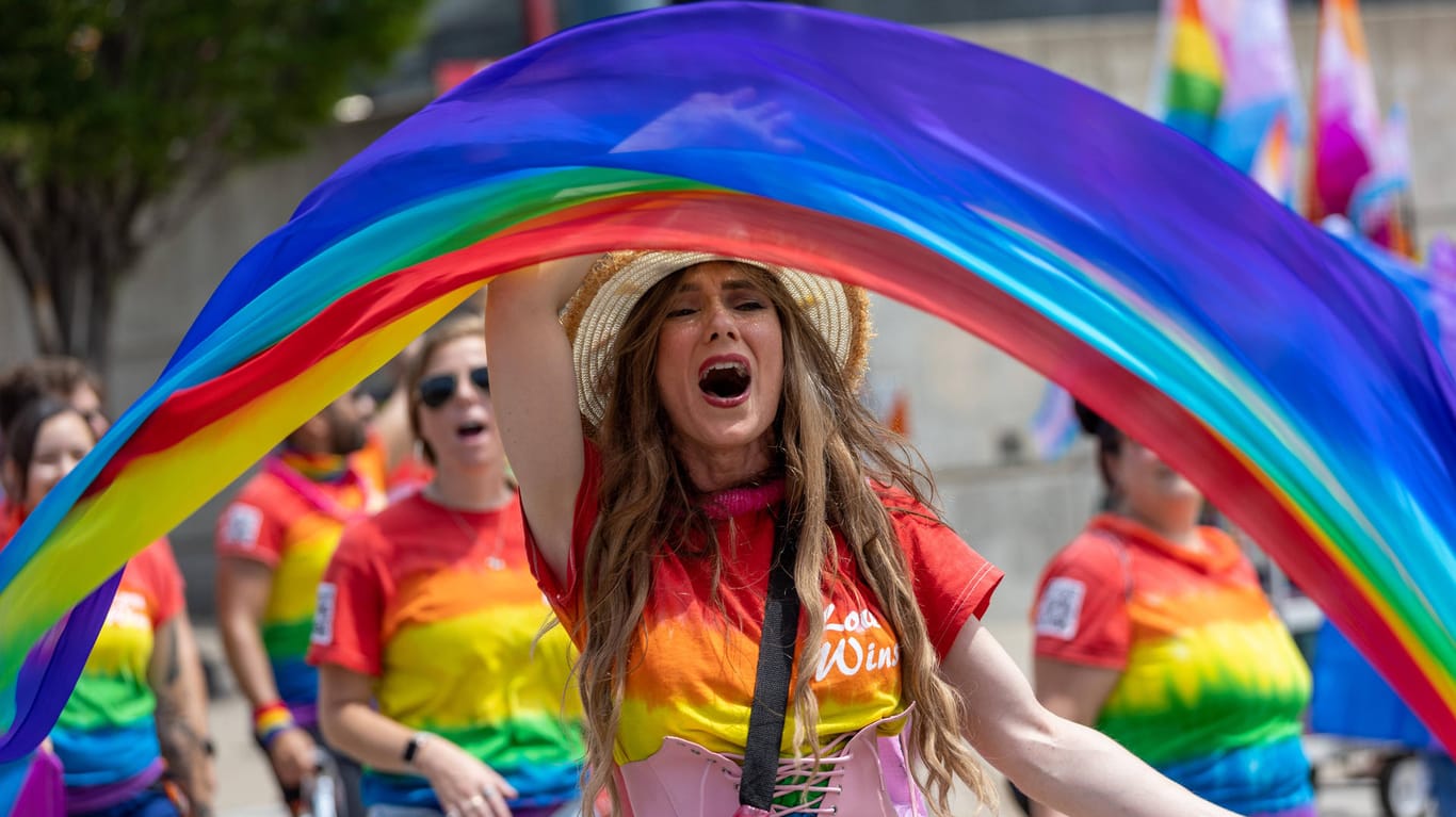 Pride Parade in Cincinnati (Ohio): Im Juni waren erneut zahlreiche Menschen zu Demonstrationen für die Rechte der LGBTQ+-Gemeinschaft auf die Straßen gegangen.