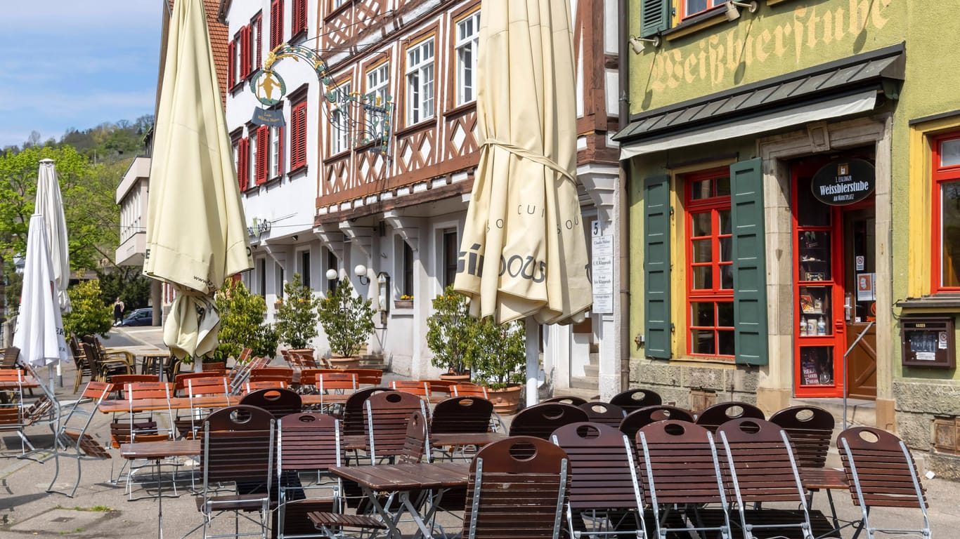 Geschlossenes Restaurant in Esslingen am Neckar: Gastronomiebetreiber fürchten einen neuen Lockdown. (Archivbild)