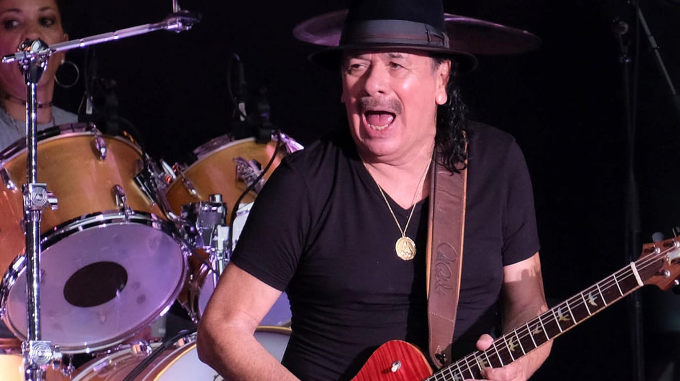 Carlos Santana: Er ist einer der bekanntesten Gitarristen der Rockmusik.