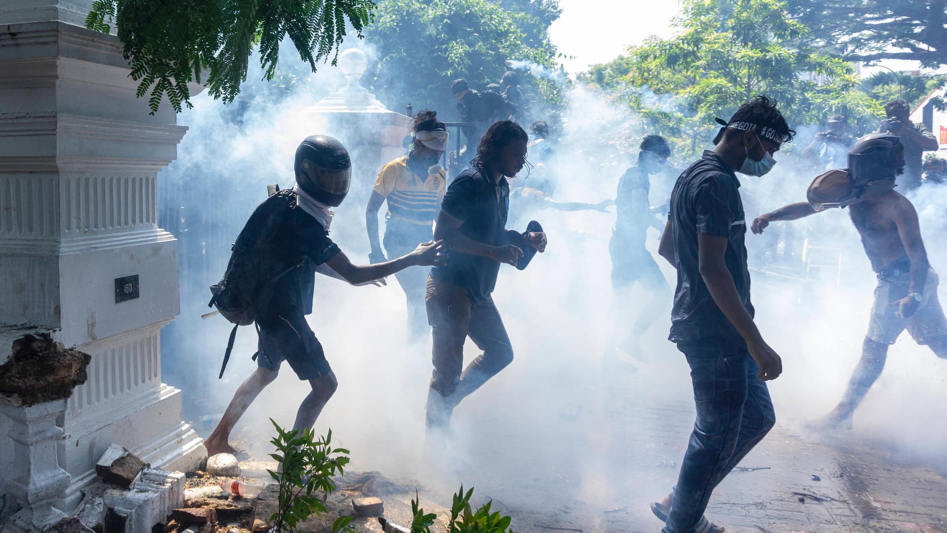 Proteste in Sri Lanka