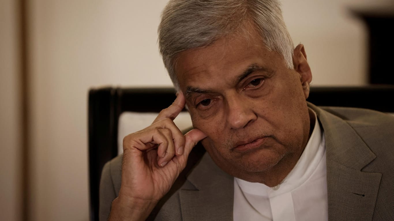 Ranil Wickremesinghe: Er ist zum neuen Präsidenten Sri Lankas gewählt worden.