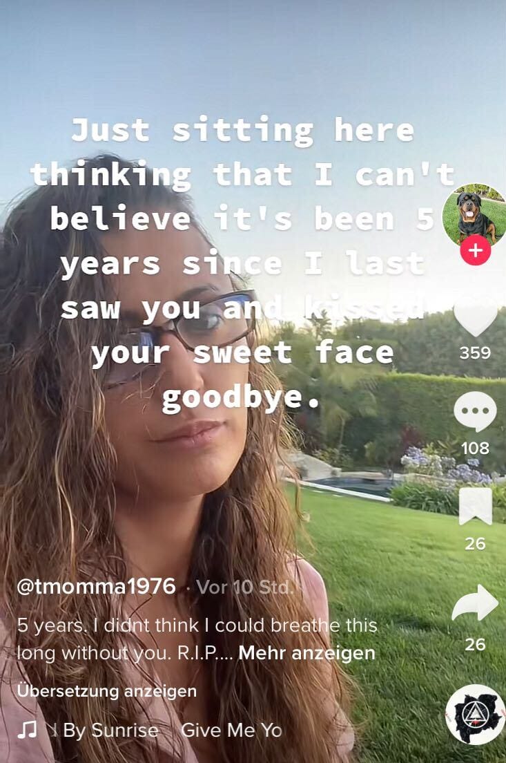 Talinda Bennington: Sie teilte eine emotionale Botschaft an den verstorbenen Sänger.