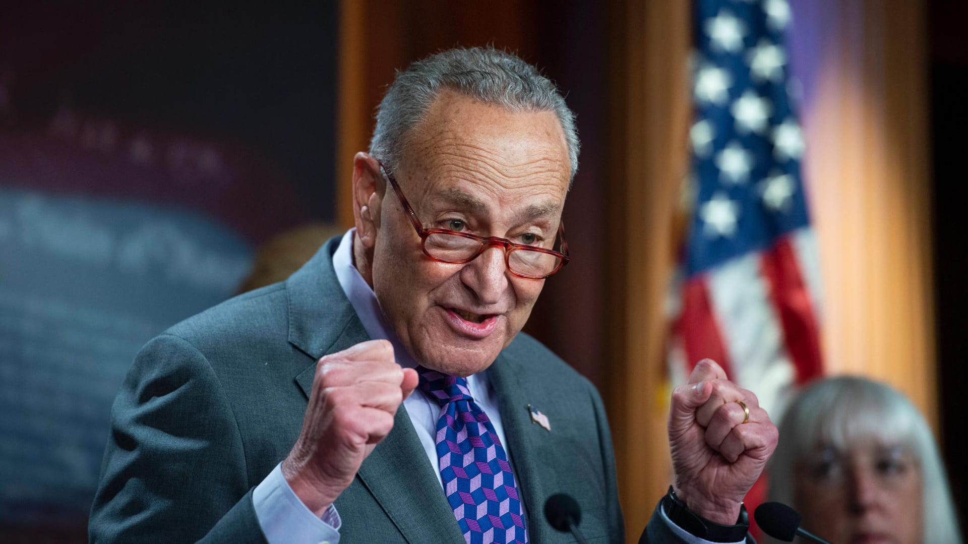 Kein Ende in Sicht: Chuck Schumer (71) tritt wieder an.