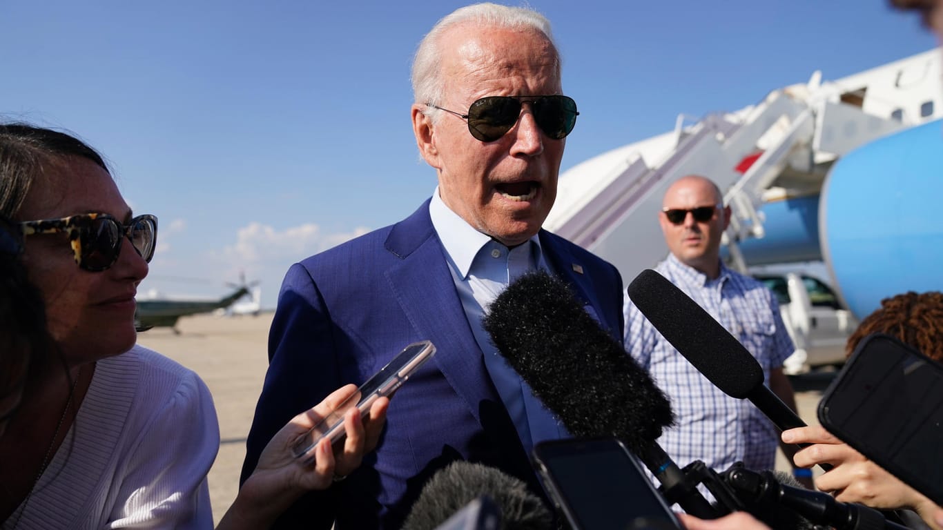 Joe Biden: Der US-Präsident sprach von einer Krebserkrankung – das Weiße Haus klärte später auf.