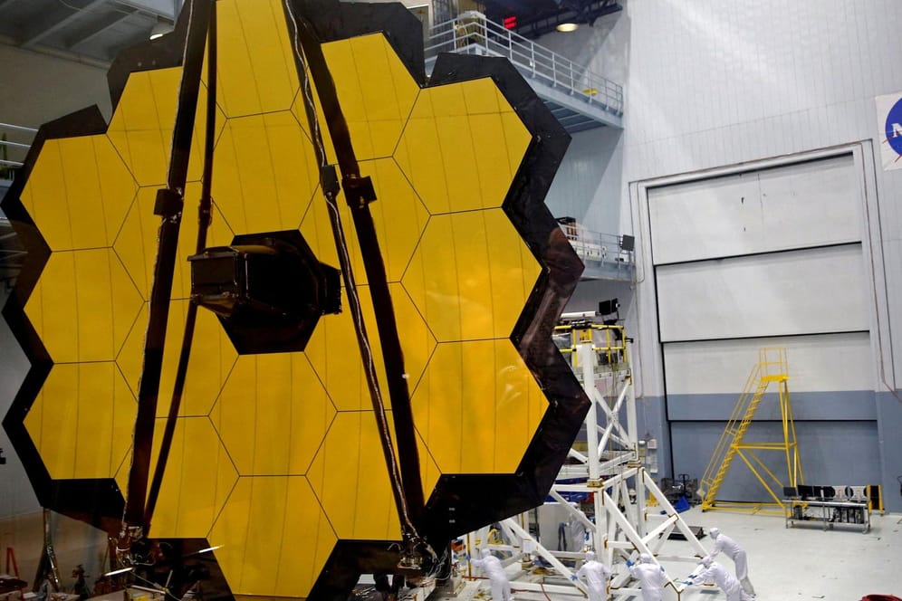 James-Webb-Teleskop: Nach jahrzehntelanger Vorbereitung wurde es im Dezember in den Weltraum entsandt.