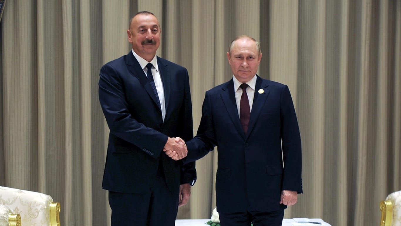 Aliyev und Putin: Auch Russland und Aserbaidschan wollen enger zusammenarbeiten.