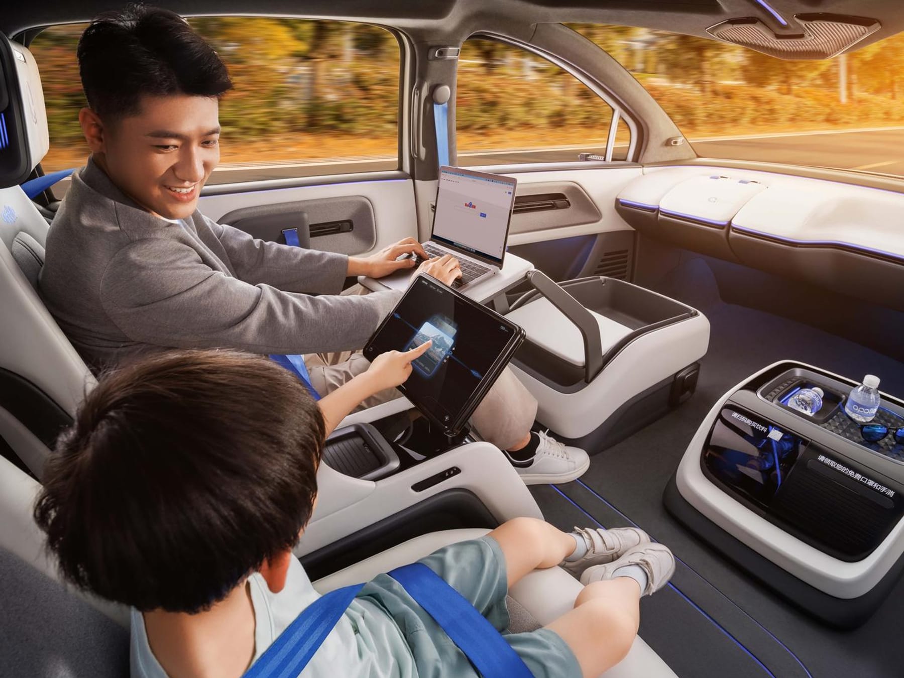 Chinesen präsentieren Auto ohne Lenkrad – es soll 2023 starten