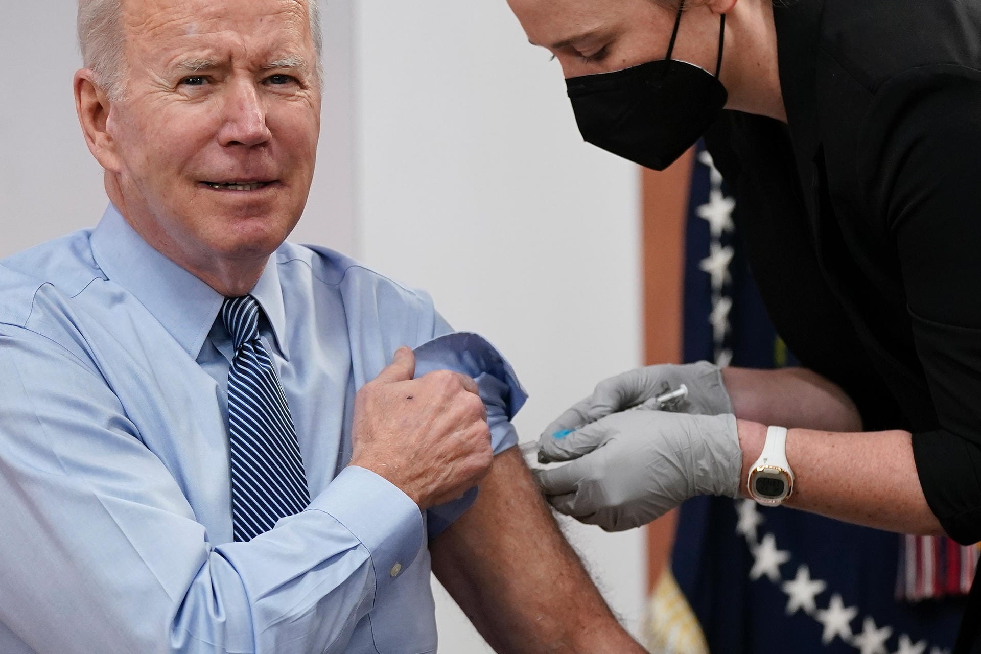 Joe Biden: Der 79-Jährige wurde positiv auf das Coronavirus getestet.