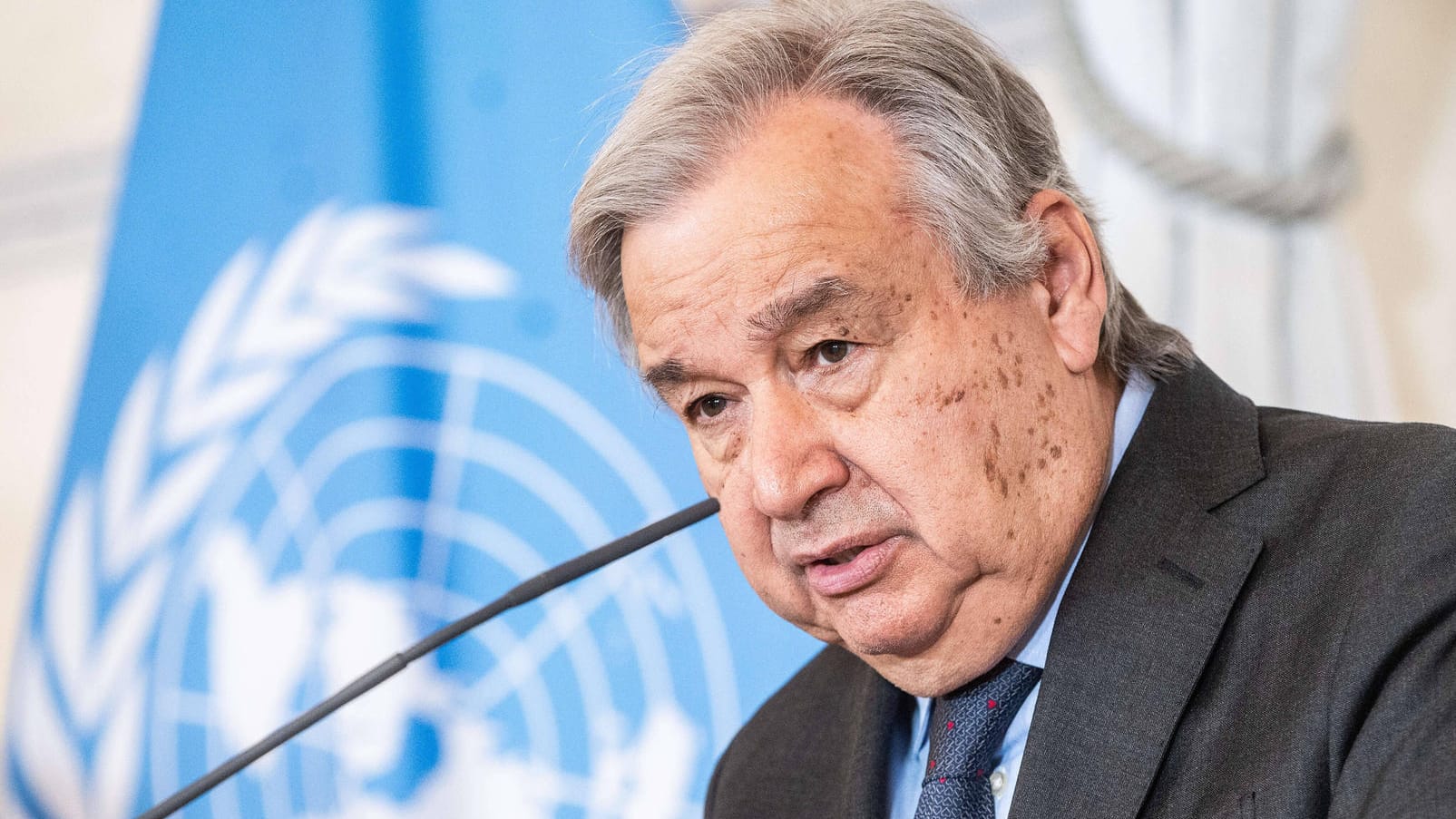 UN-Generalsekretär Guterres (Archiv): Bereits in der vergangenen Woche hatte er sich zu den Getreide-Verhandlungen verhalten optimistisch geäußert.