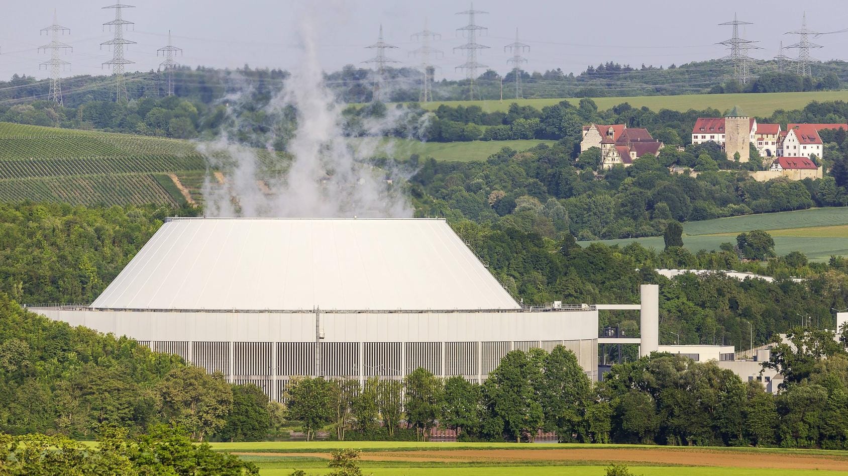 Kernkraftwerk Neckarwestheim: Eins von drei verbleibenden Atomkraftwerken in Deutschland.