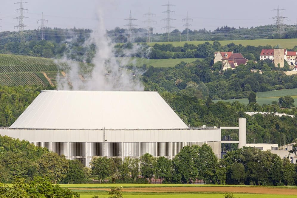 Kernkraftwerk Neckarwestheim: Eins von drei verbleibenden Atomkraftwerken in Deutschland.