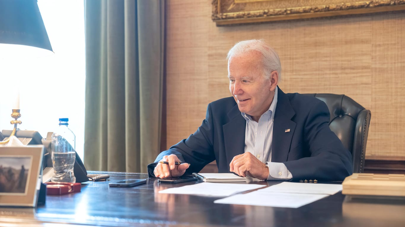 Joe Biden: Der US-Präsident hat Corona.