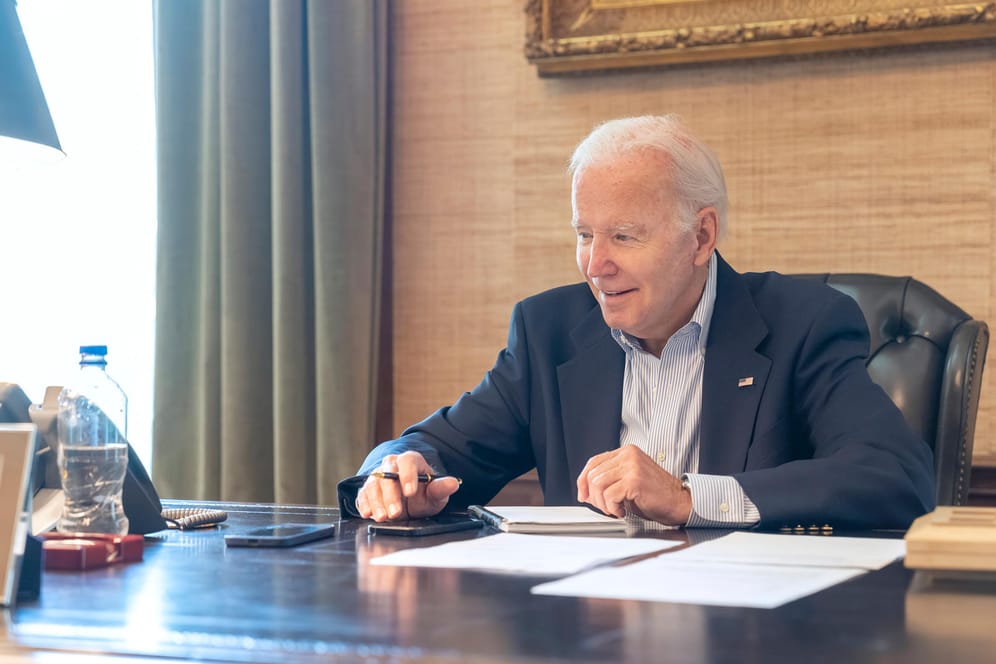 Joe Biden: Der US-Präsident hat Corona.