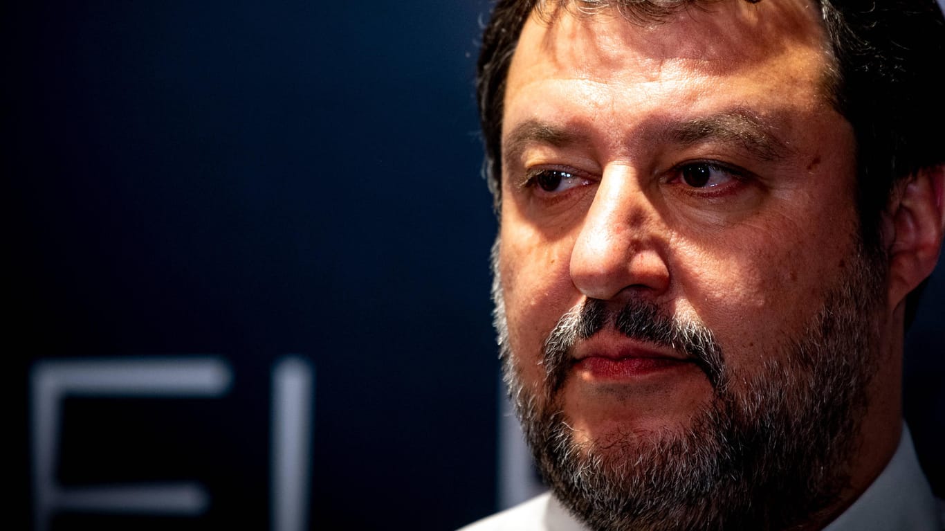 Matteo Salvini: Er sieht seine Partei gut gerüstet für die Neuwahlen.