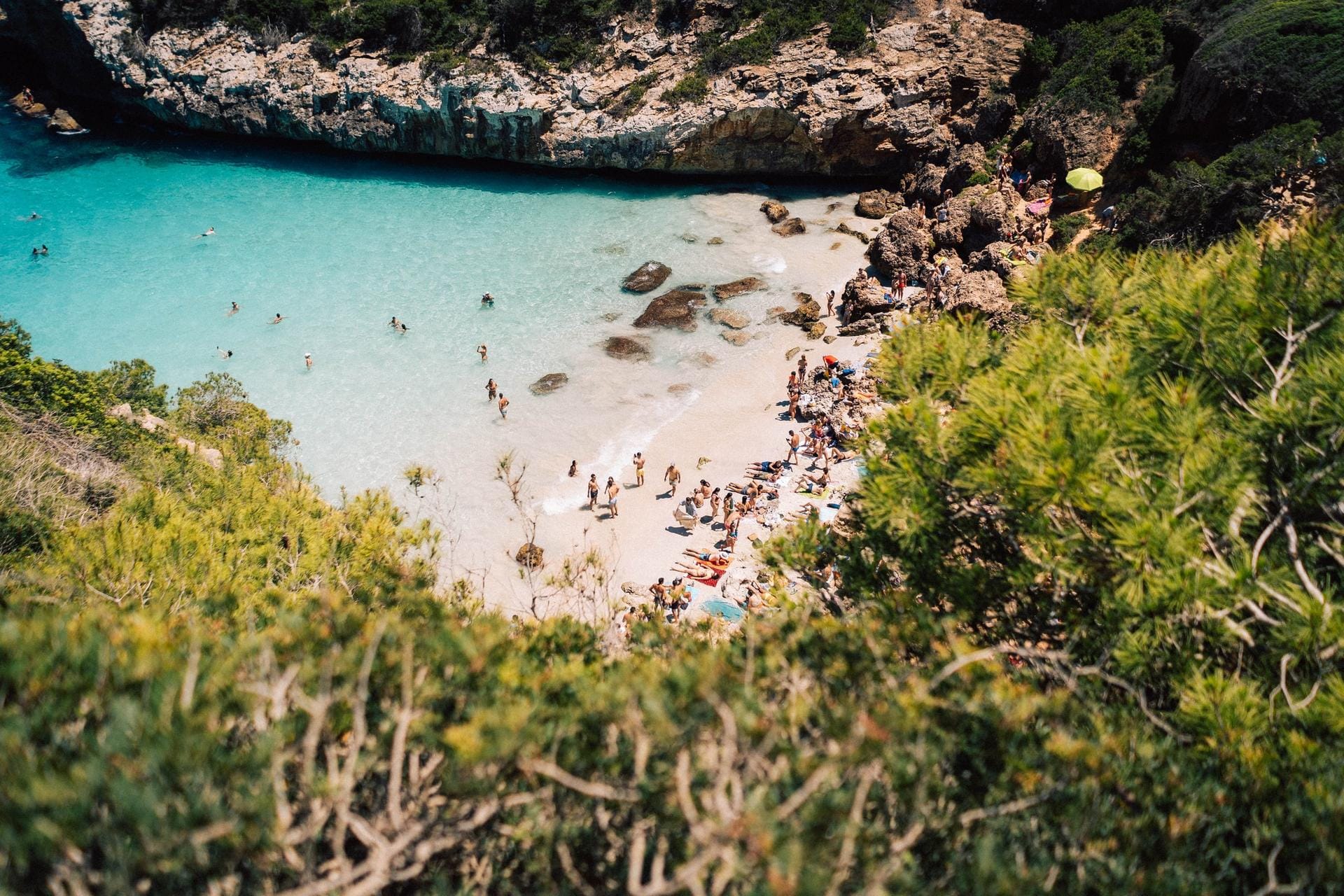 Platz 3 Caló des Moro: Im Südosten Mallorcas liegt der Strand, der nur etwa sechs Kilometer von Santanyi entfernt ist.