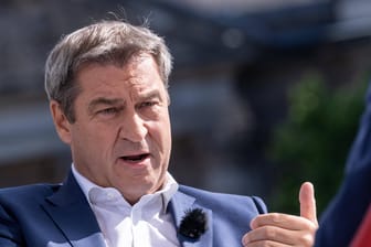 Markus Söder (CSU): Der bayerische Ministerpräsident kritisiert die Forderung, wegen eines drohenden Gasmangels kalt zu duschen.