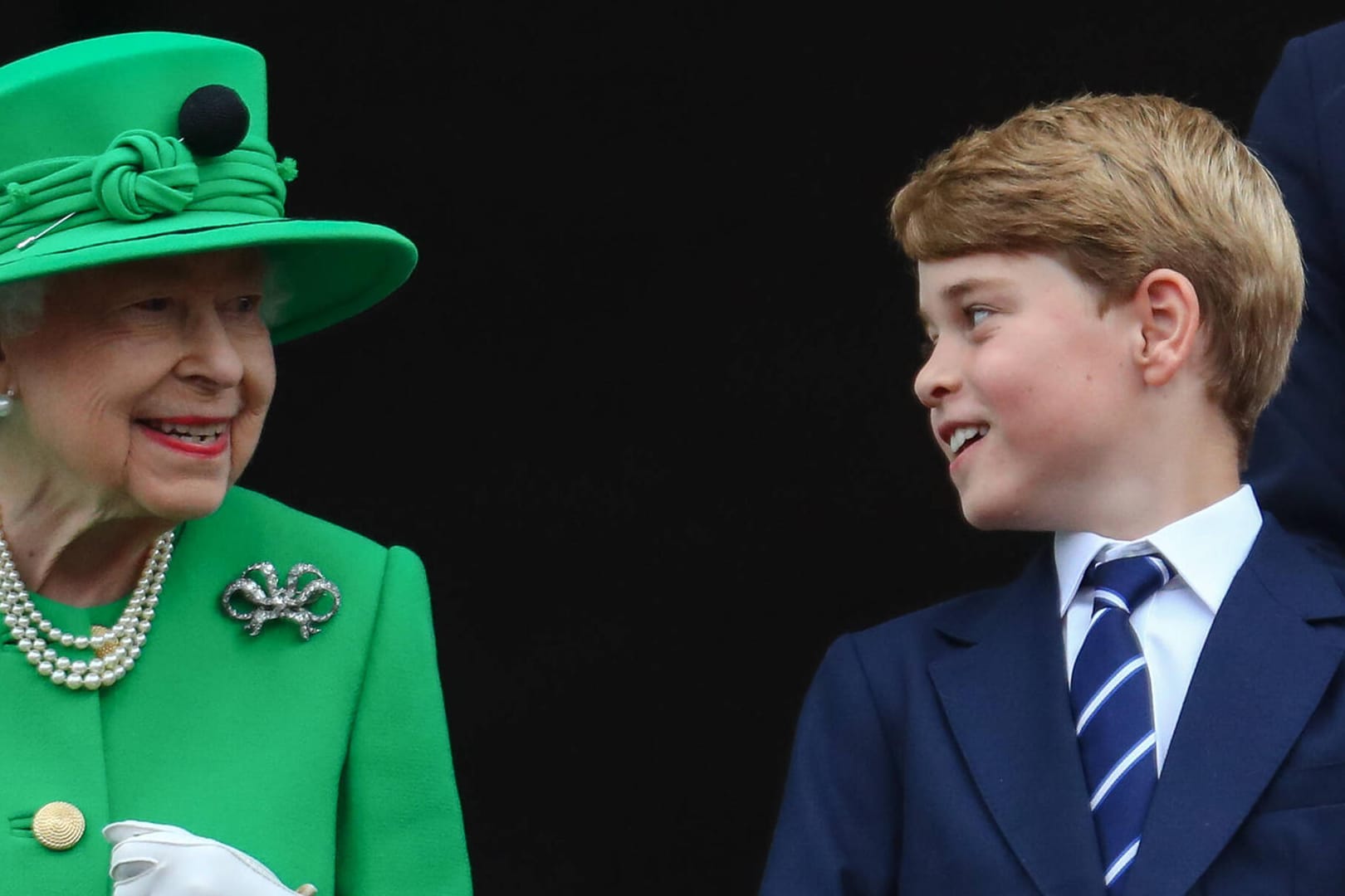 Queen Elizabeth II. und Prinz George: Die Monarchin gratuliert ihrem Urenkel zum Geburtstag.