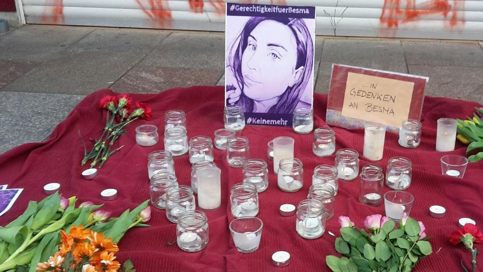 Eine Initiative gegen Femizide gedenkt der getöteten Besma A. (Archiv): Ihr Mann erschoss sie im Schlaf. Eine Initiative gegen Femizide gedenkt der getöteten Besma A. (Archiv): Ihr Mann erschoss sie im Schlaf.