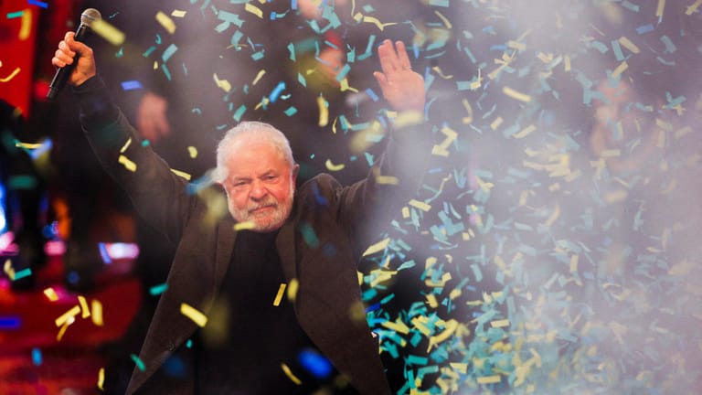 Brasiliens früherher Präsident Luiz Inacio Lula da Silva: Er durfte bei der Wahl 2018 nicht antreten, lag in Umfragen aber vor Bolsonaro.